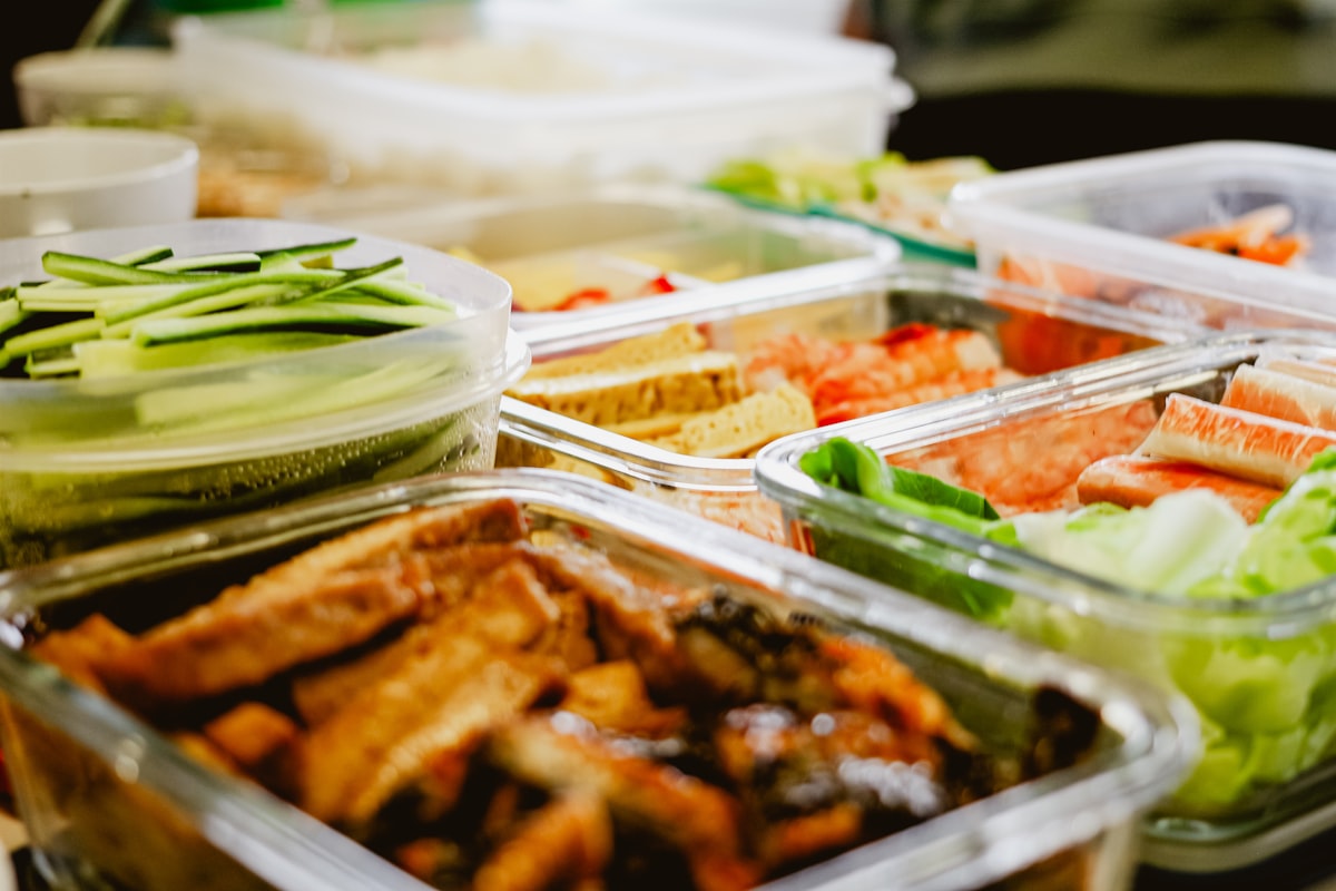 Office worker meal plan example